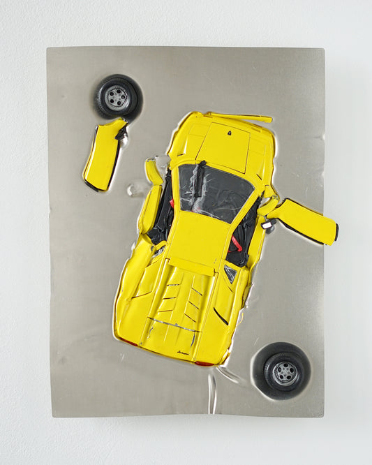 CAR CRASH 1:18 (38 × 28,5 cm)