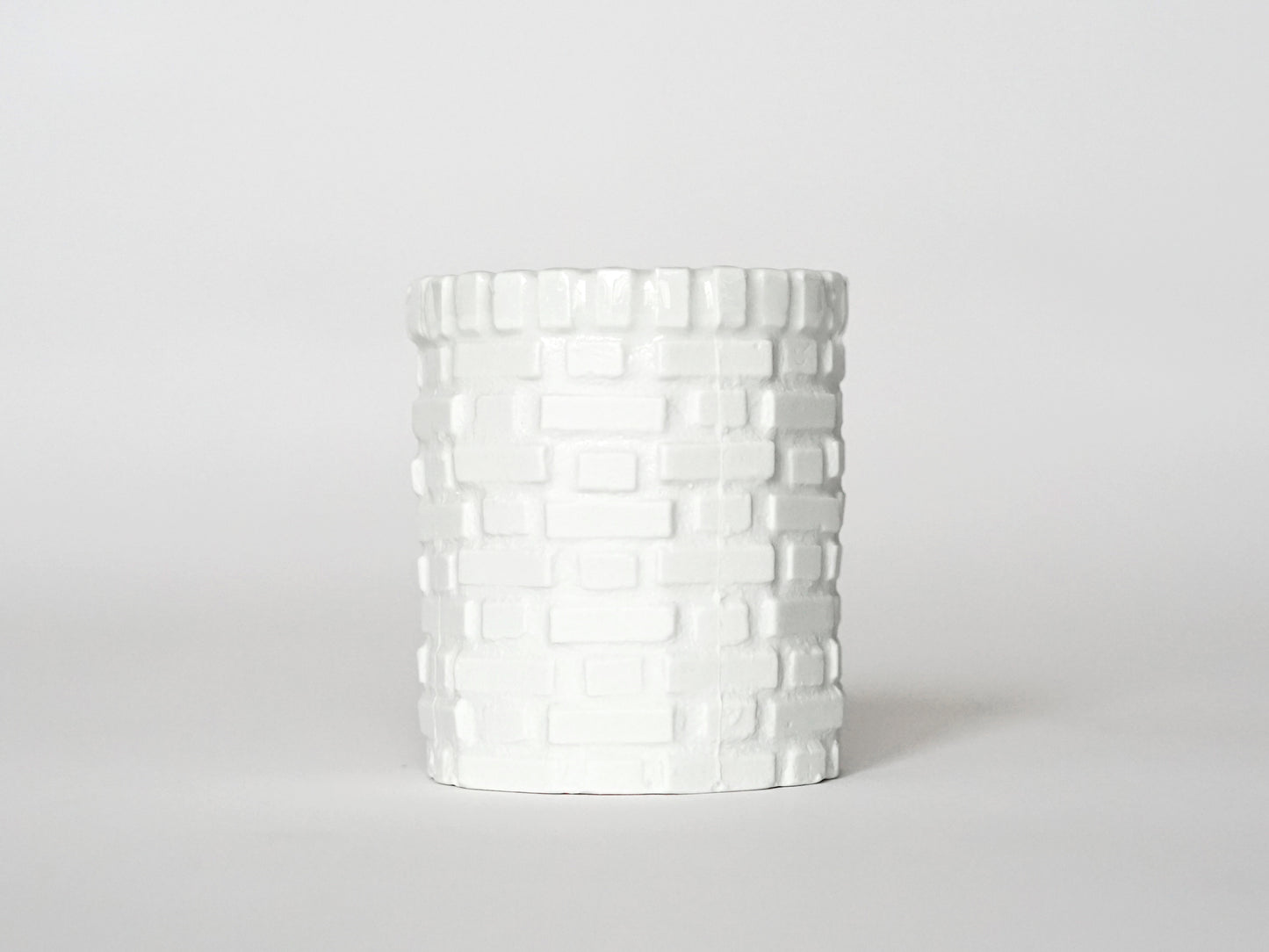 Brickwork cup Porcelain