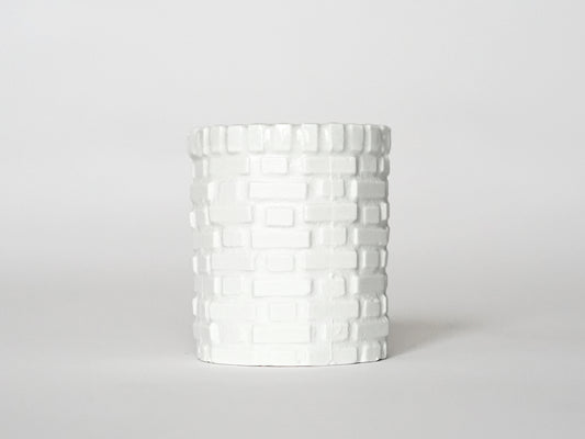 Brickwork cup Porcelain